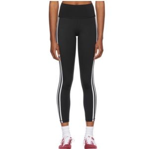 Adidas Originals black 3 stripes leggings
